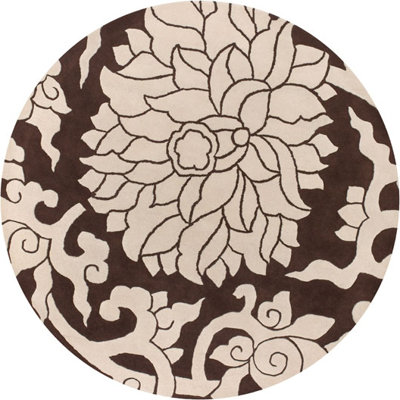 Thomas Paul Tufted Pile Chocolate/Cream Blossom Rug