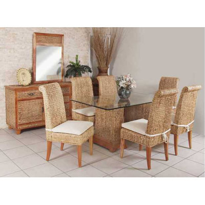 Hospitality Rattan Sea Breeze 7 Piece Dining Set