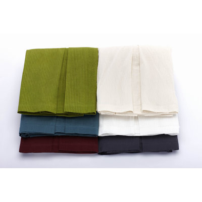 Coyuchi Seersucker Crib Skirt Crib