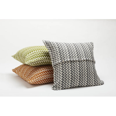 Coyuchi Zigzag Euro Sham