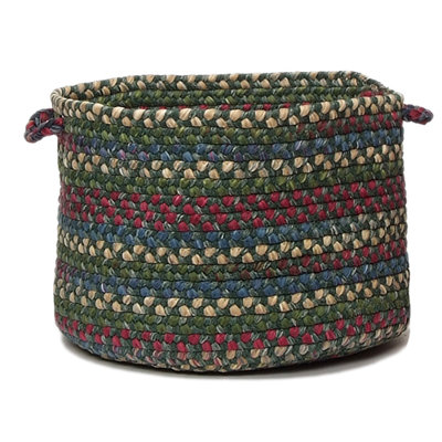 Colonial Mills Midnight Braided Utility Basket