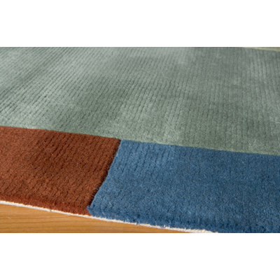 Momeni New Wave Green Multi Rug