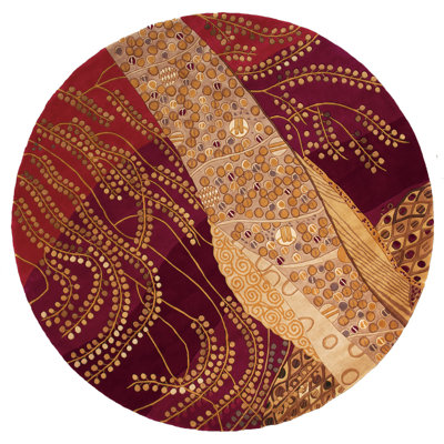 Momeni New Wave Burgundy Rug