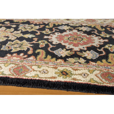 Momeni Mahal Black Rug