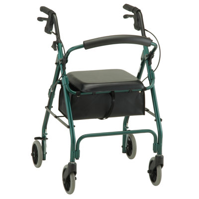 Nova Ortho-Med, Inc. Cruiser Deluxe Classic Walker with Detachable Flip Back