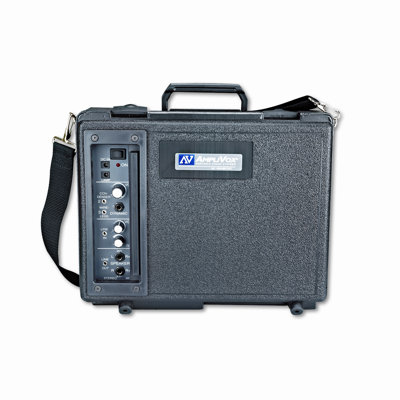 AmpliVox Sound Systems Audio Portable Buddy Professional PA System w/Pro Wired Mic & 15-ft. Cable