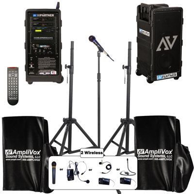 AmpliVox Sound Systems Digital Audio Travel Partner with Remote Control