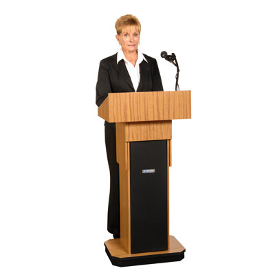 AmpliVox Sound Systems Executive Sound Column Lectern