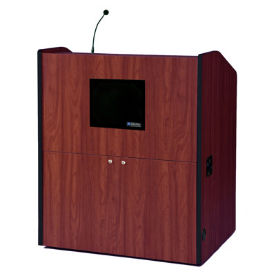 AmpliVox Sound Systems Typr30" Multimedia Smart Podium