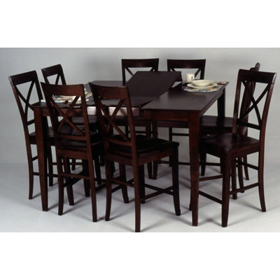 Comfort Decor Contemporary X Back Counter Height Chair