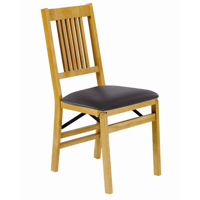 Stakmore Company, Inc. True Mission Wood Folding Chair (Set of 2)