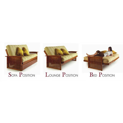 LifeStyle Solutions Dio Convertible Futon