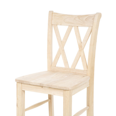 International Concepts 24" Double "X" Stool