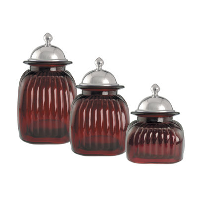 Artland Canister with Barrington Lid (Set of 3)
