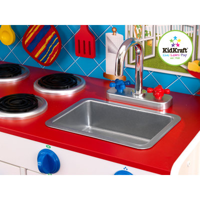 KidKraft Personalized Deluxe Let's Cook Kitchen