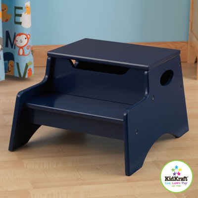 KidKraft Step 'N Store Stool in Blueberry