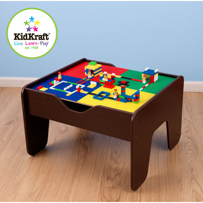 KidKraft 2-in-1 Activity Table in Espresso