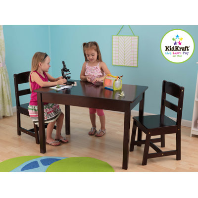 KidKraft Kids 3 Piece Table and Chair Set