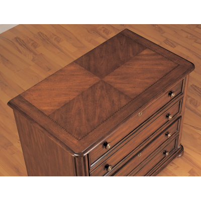 Wynwood Furniture Camden Lateral File in Ginger Cherry