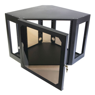 Kendall Howard The 12U Corner Wallmount Cabinet