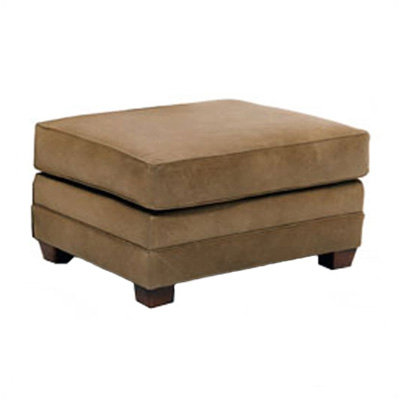 Sumner Leather Ottoman