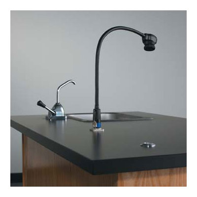 Diversified Woodcrafts Mobile Instructor's Desk With Camera Mount