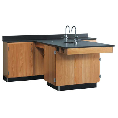 Diversified Woodcrafts Perimeter Workstation