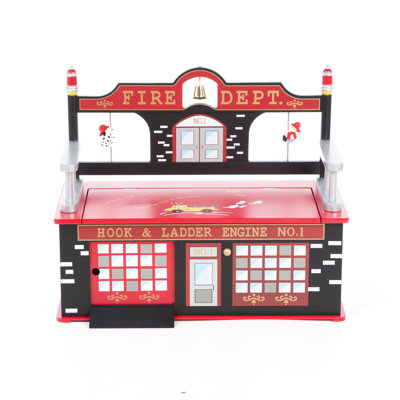 Levels of Discovery Firefighter Kid's Storage Bench