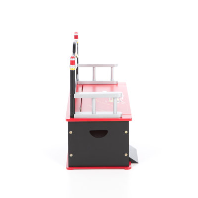 Levels of Discovery Firefighter Kid's Storage Bench