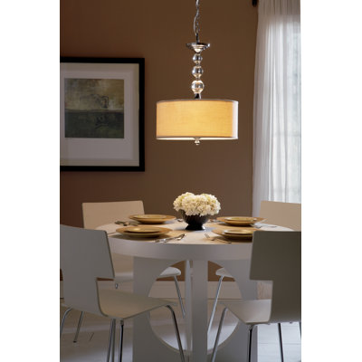 Quoizel Downtown 3 Light Drum Pendant