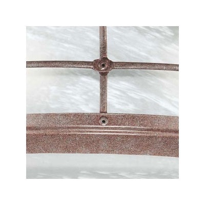 Thomas Lighting Newport  Outdoor Flush Mount in Brushed Nickel