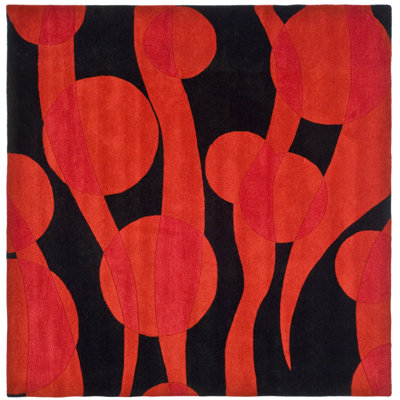 Safavieh Soho Black/Red Rug