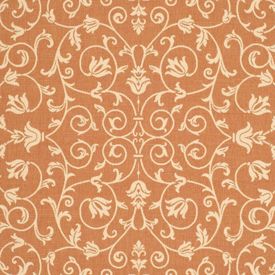 Safavieh Courtyard Terracotta/Natural Persian Rug