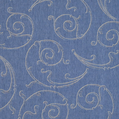 Safavieh Courtyard Blue/Natural Rug