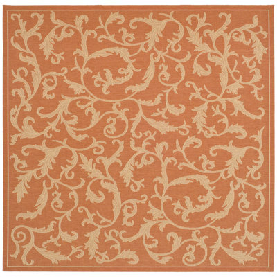Safavieh Courtyard All Over Ivy Rug