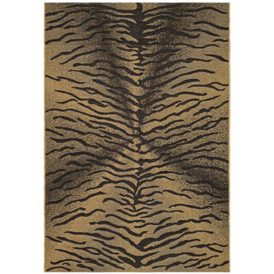 Safavieh Courtyard Light Black/Natural Rug
