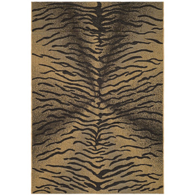 Safavieh Courtyard Light Black/Natural Rug