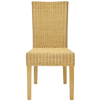 Safavieh Charlotte Wicker Parson Chair
