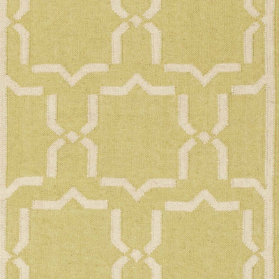 Safavieh Dhurries Light Green/Ivory Rug