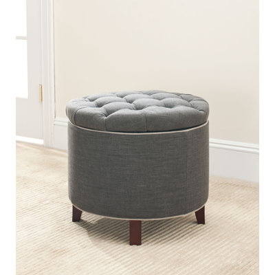 Safavieh Amelia Fabric Ottoman