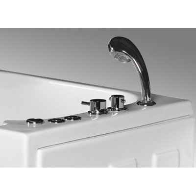 Therapeutic Tubs Catalina 27" x 39" Whirlpool and Air Massage Walk In Bath Tub