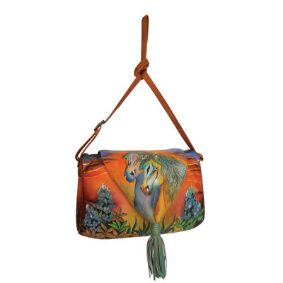 Tassel Flap Shoulder Bag