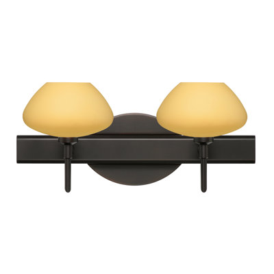 Besa Lighting Peri Two Light Bath Vanity