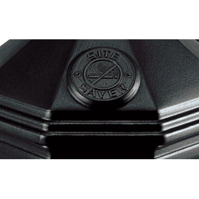 Commercial Zone Site Saver Trash and Cigarette Receptacle Set