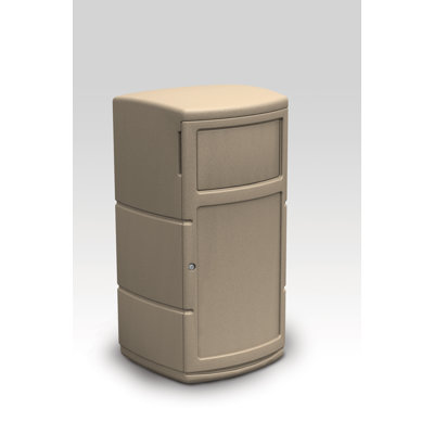 Commercial Zone Side Entry Waste Container