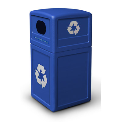 Commercial Zone 38 Gallon Recycle38 Recycling Container