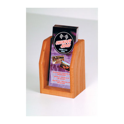 Wooden Mallet Countertop Single Pocket Brochure Display