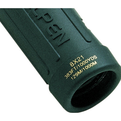 Alpen Outdoor 8x21 Green Rubber Covered Monocular