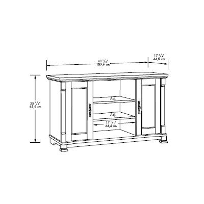 Sauder French Mills 43" TV Stand