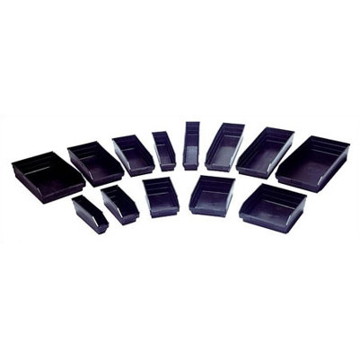Quantum Storage Recycled Shelf Bin (4" H x 4 1/8" W x 17 7/8" D)